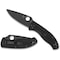 Spyderco 2024 Spyderco, Reveal V4, Tenacious, Black Frn, Black Blade, Plain Edge SPY-C122PBBK - alternate 1